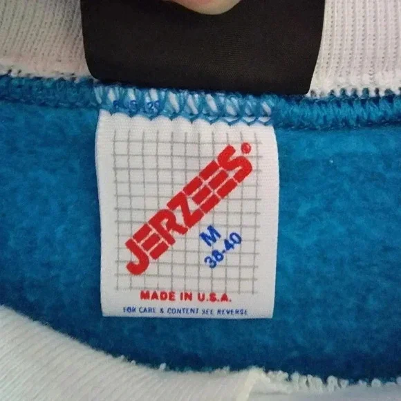 Vintage Handmade Upcycled Sweatshirt w/ 3D Fuzzy Yorkie - Picture 4 of 6